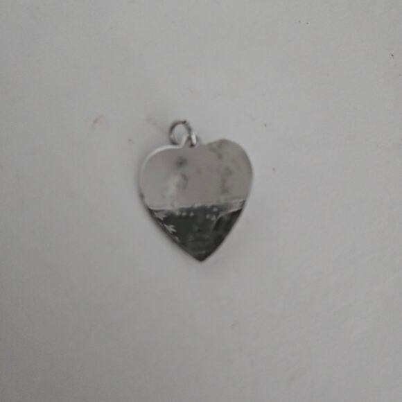 Sterling Confirmation Pendant with Pink Stone - Picture 7 of 9